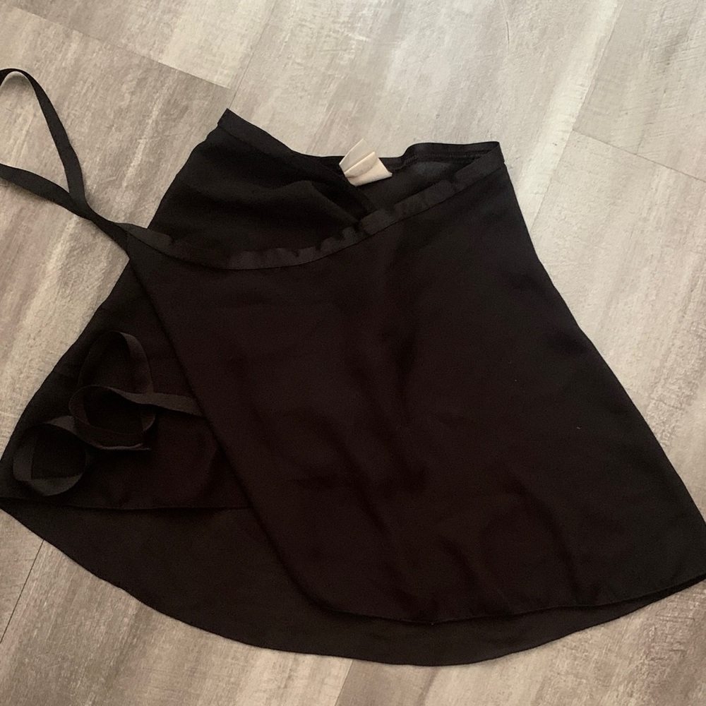 Capezio Asymmetrical Black Skirt M/L